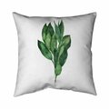 Begin Home Decor 26 x 26 in. Bay Leaves Bundle-Fr-Double Sided Print Indoor Pillow 5541-2626-GA91-2